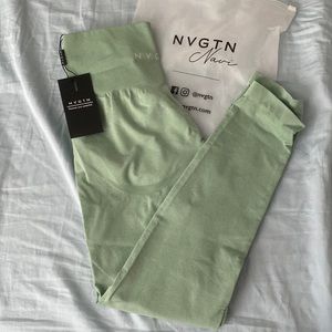 NVGTN sage leggings NWT